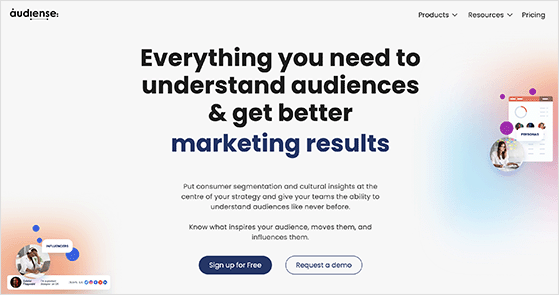 Audiense is a social media marketing tool that helps you understand your audience