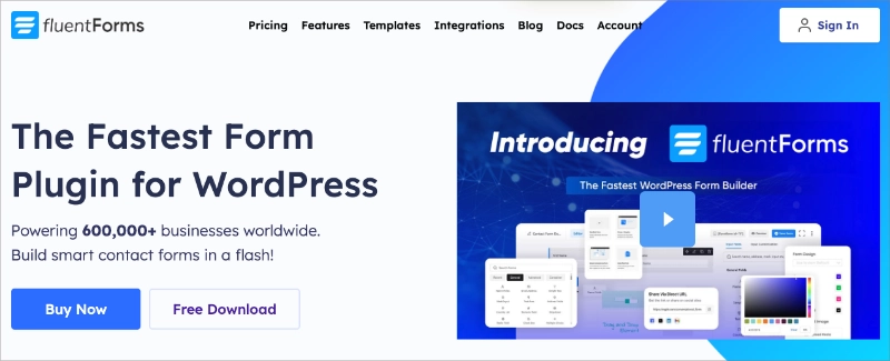 fluent-forms - RafflePress Fluent Forms WordPress form builder plugin