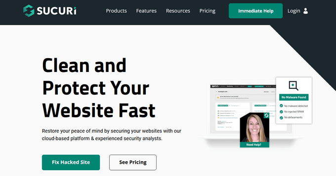 Sucuri best WordPress security plugins