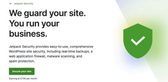 Jetpack WordPress security plugin