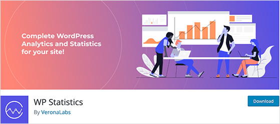 WP Statistics Google Analytics plugin