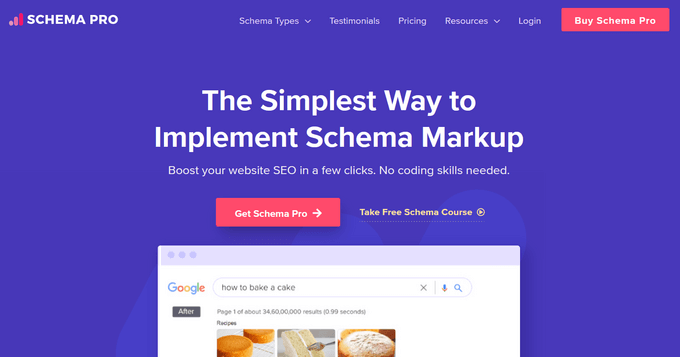 Schema Pro WordPress SEO Plugin for schema markup