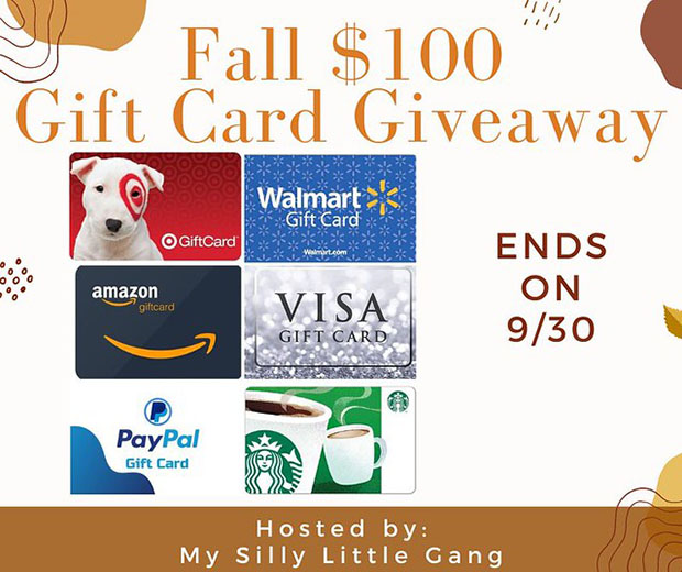 Thanksgiving gift card giveaway example