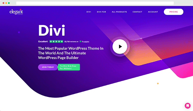 Divi WordPress giveaway themes