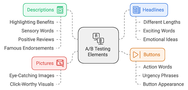 A/B Testing giveaway elements