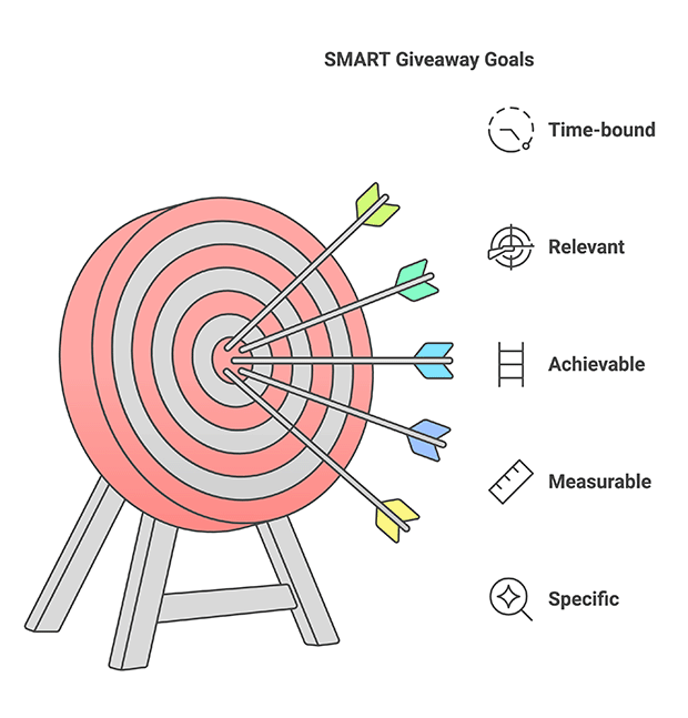 Creating smart giveaway goals