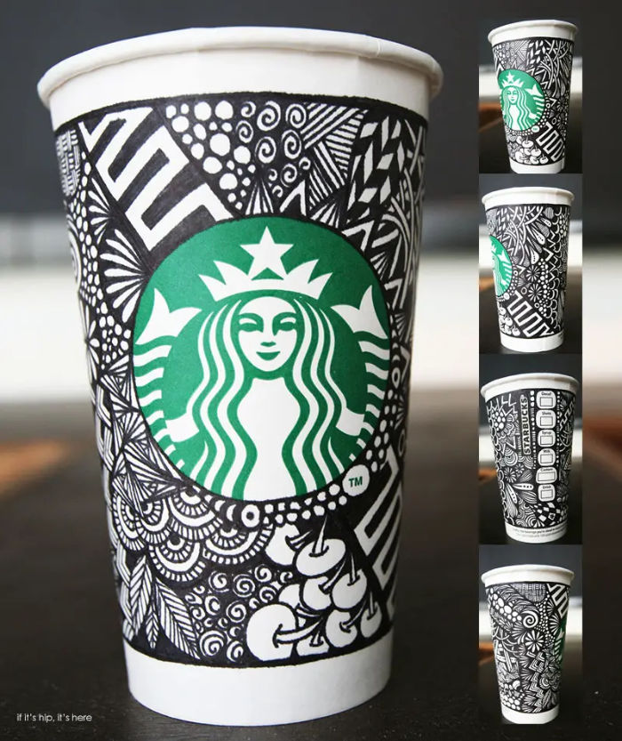 Starbucks-White-Cup-Winning-Design - RafflePress Starbucks White Cup Contest winning design created by a customer