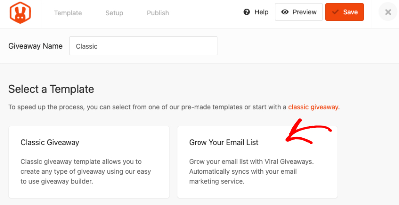 rafflepress-email-list-giveaway-template - RafflePress Editable giveaway template for growing an email list using RafflePress