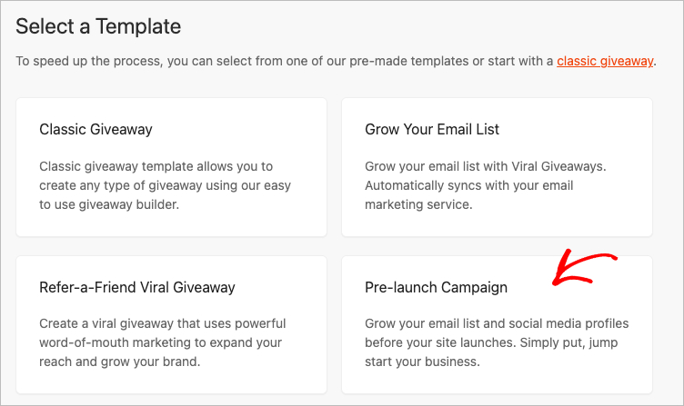 rafflepress-pre-launch-editable-giveaway-template - RafflePress RafflePress Pre-Launch editable giveaway template for product announcements
