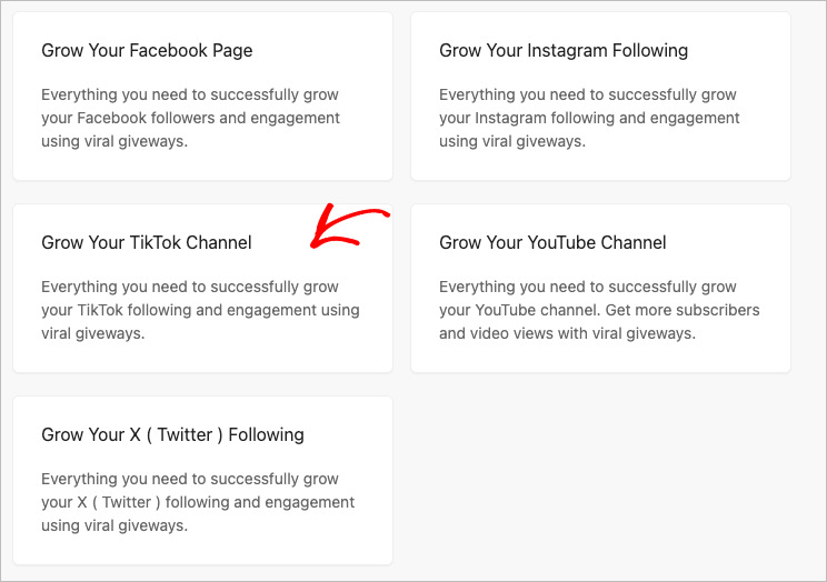 rafflepress-tiktok-giveaway-template - RafflePress RafflePress TikTok editable giveaway template with follow and video view actions