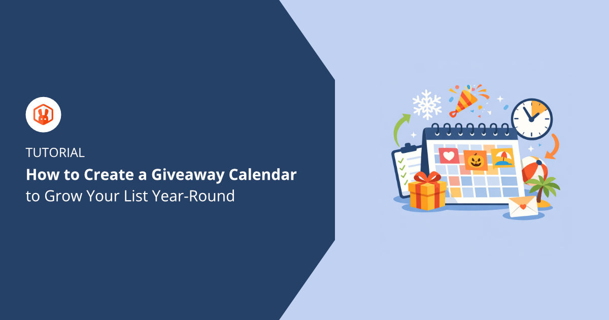 How to Create a Viral Giveaway Calendar to Grow Your List