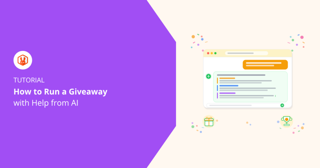 How to Run a Giveaway With AI (My Full Process + Prompts)